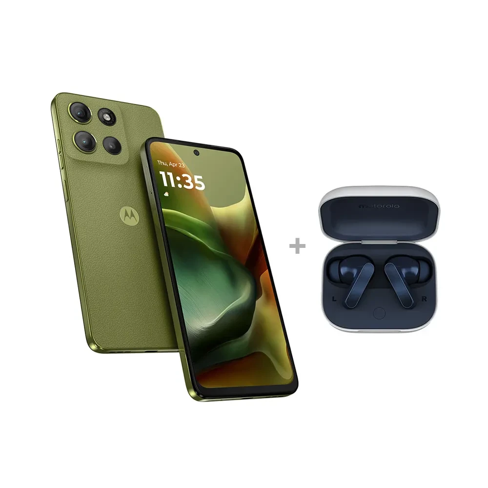 MOTO G15 8/256GB 4G TRA IGUANA GREEN WITH MOTO BUDS MOBILE PHONE