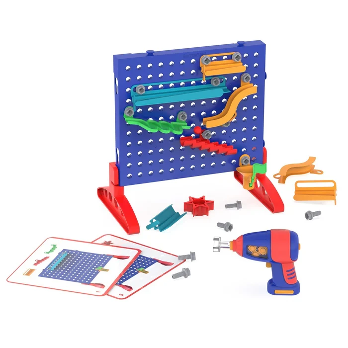 Hands-On Design & Drill Marble Maze for Kids