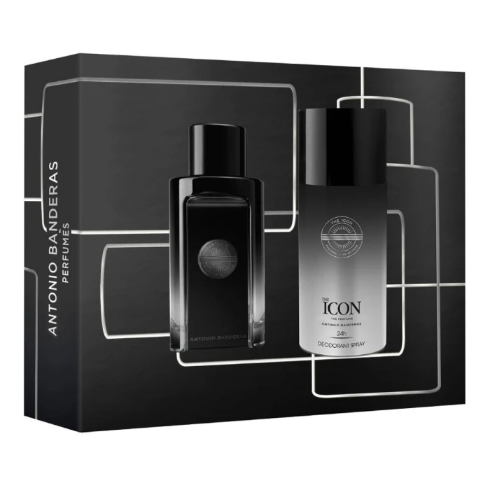 Antonio Banderas The Icon (M) EDP 100ml + 150ml Spray Set Perfumes