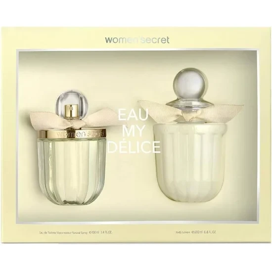 WOMEN SECRET EAU MY DELICE SET (L)EDT 100ML+B/L200 PERFUMES