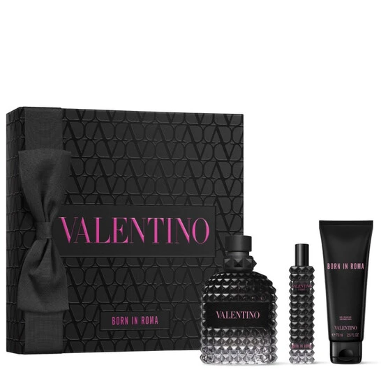 VALENTINO UOMO BORN IN ROMA (M) SET EDT 100+15ML+ SG 75ML PERFUMES