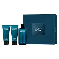 D. Doff Cool Water (M) EDT 125ml + A/S 75ml + S/G 75ml – Men’s Perfumes