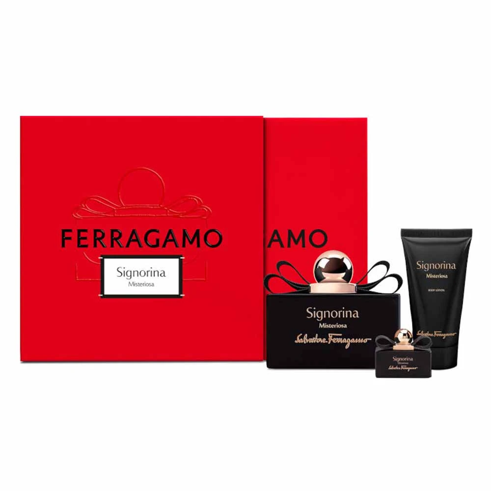 SF SIGNORINA MISTERIOSA (L) EDP SET 100+5+50ML PERFUMES