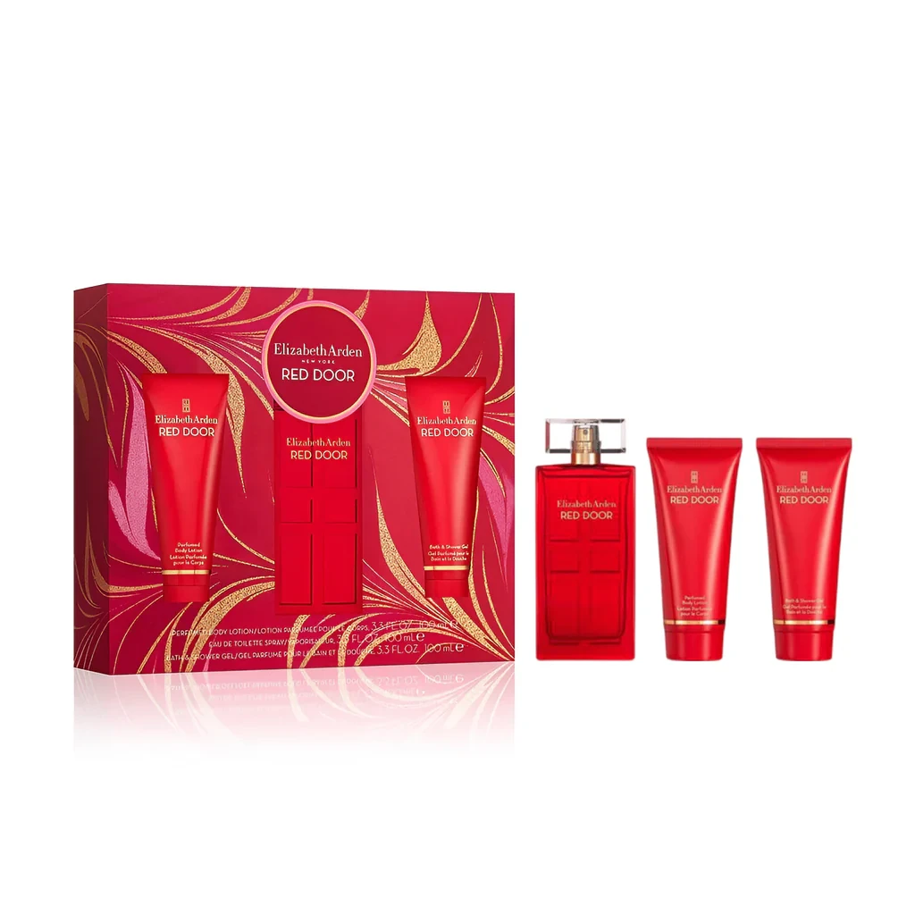 EA Red Door Perfume (L) EDT 100ml + 100ml + 100ml S/B Set Perfumes