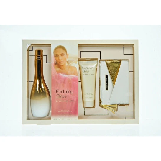 JLO ENDURING GLOW (L) SET EDP 100+75+POUCH PERFUMES