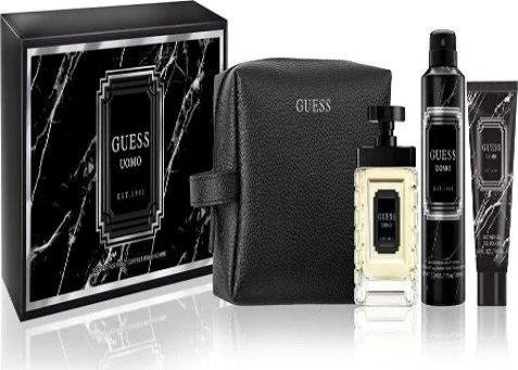 GUESS UOMO (M) SET EDT 100+100+170+POUCHE PERFUMES