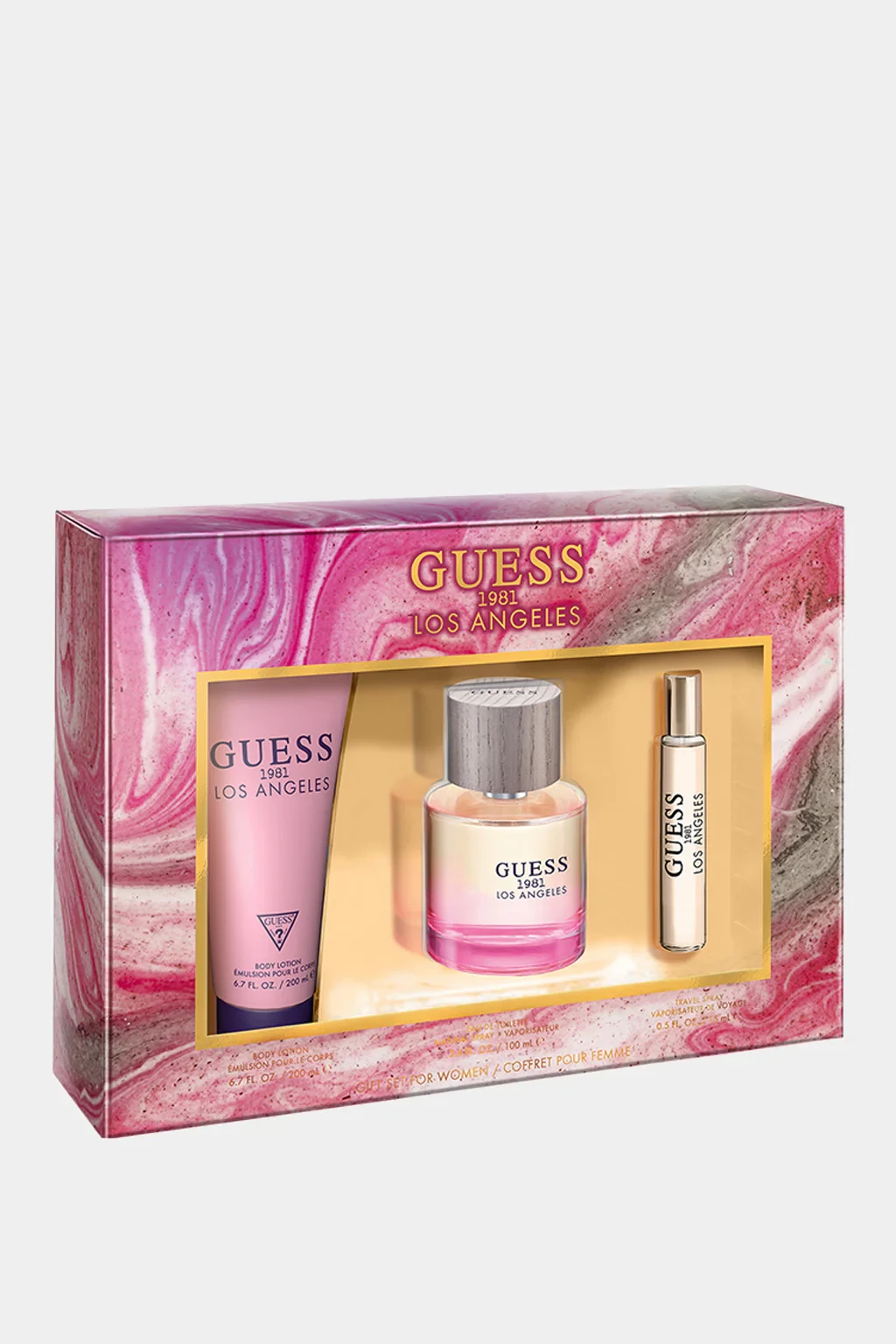 GUESS 1981 LOS ANGELES (L) SET EDT100ML+EDT 15ML+ BL 200ML PERFUMES