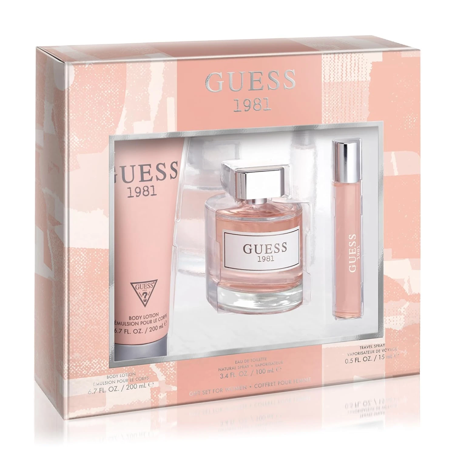 GUESS 1981 (L) SET EDT 100ML+200B/L+15ML 2023 NEW B PERFUMES