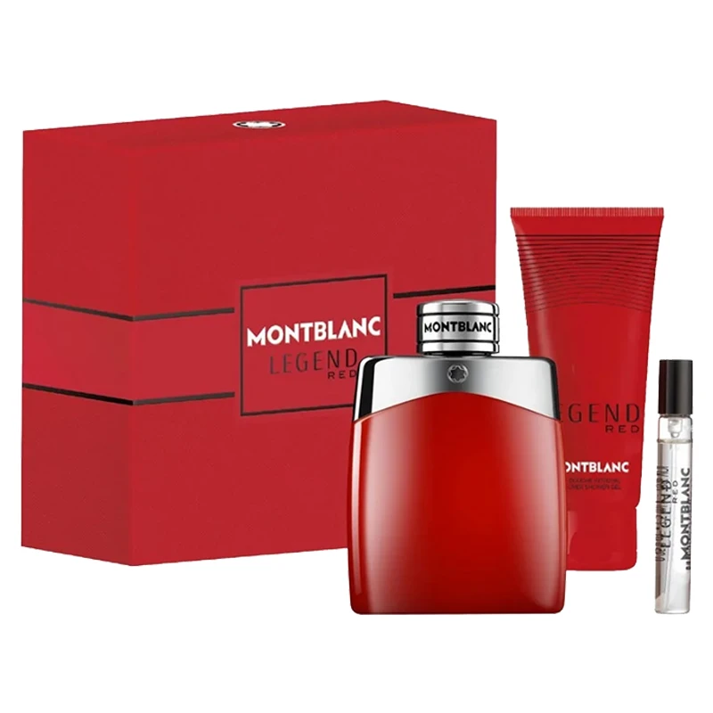 MONT BLANC LEGEND RED (M) SET EDP 100+7.5ML+ SG 75ML PERFUMES