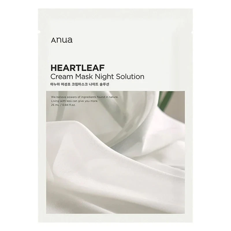Anua - Heartleaf Cream Mask Night Solution Pack