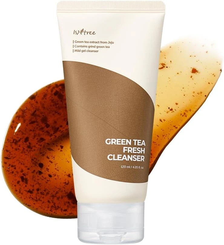 Green Tea Fresh Cleanser 120ml – Purifying Gel Cleanser Skin by Isntree