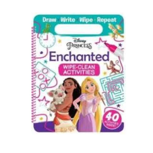 Disney Princess Activity Book - Enchanted Wipe-Clean Learning