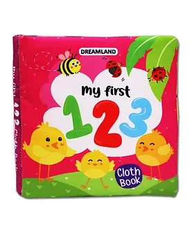 CLOTH BOOK - MY FIRST 123 DREAMLAND BOOKS