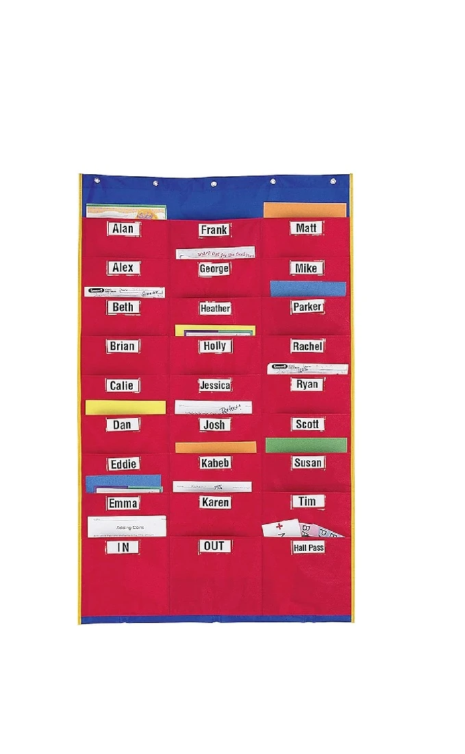 Organisation Station Pocket Chart for Organizing Tasks