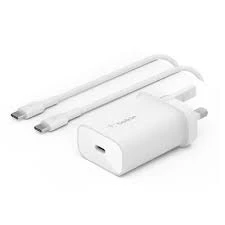25W USB-C Fast Charger with Cable for All Devices - Belkin
