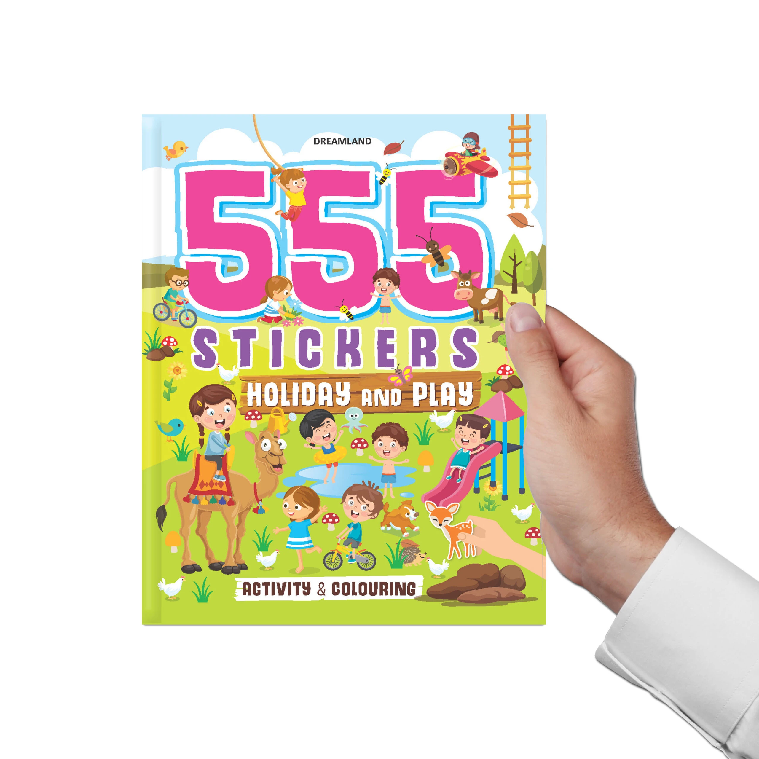 555 STICKERS HOLIDAY AND PLAY DRAMLAND BOOKS