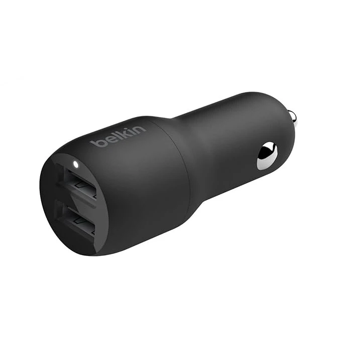 4.8A Dual USB Car Charger for Fast Charging - Belkin