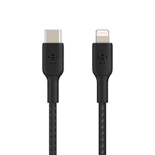 USB-C to Lightning Cable 1M, Black for iPhone - Belkin