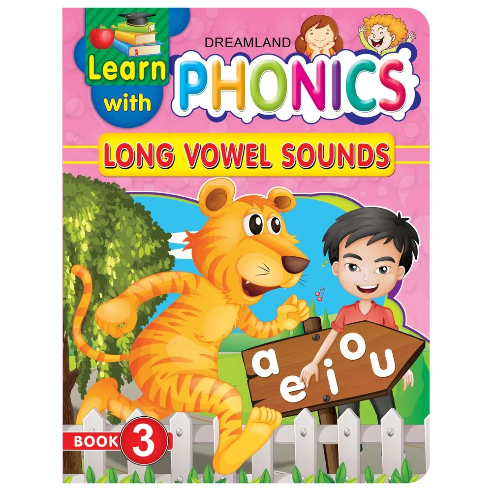 LEARN WITH PHONICS - 3 DREAMLAND BOOKS