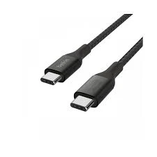 USB-C to USB-C Cable, 2M, 100W, Black for Fast Charging - Belkin