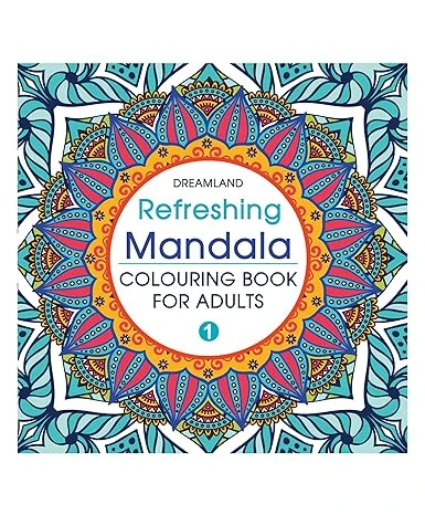 REFRESHING MANDALA COLOURING BOOK - 1