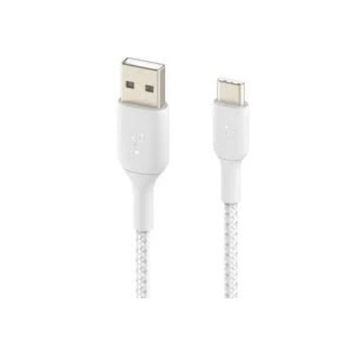 USB-C to USB-A Cable, 2M, White for Fast Charging - Belkin