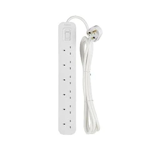 6-Outlet Surge Protector with Extra Long 3M Cable - Belkin