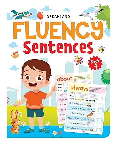 FLUENCY SENTENCES - 4 DREAMLAND BOOKS