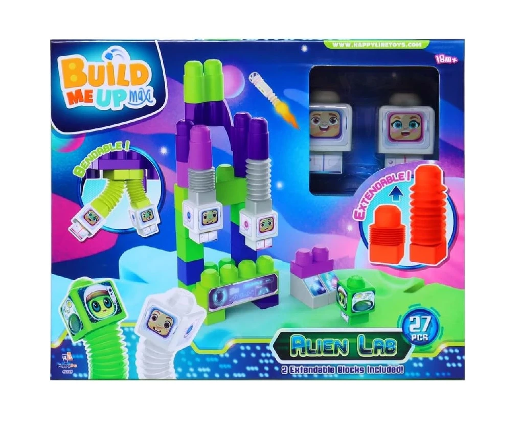 BLOCK MAXI BENDY SPACE ADVENTURE 27PCS