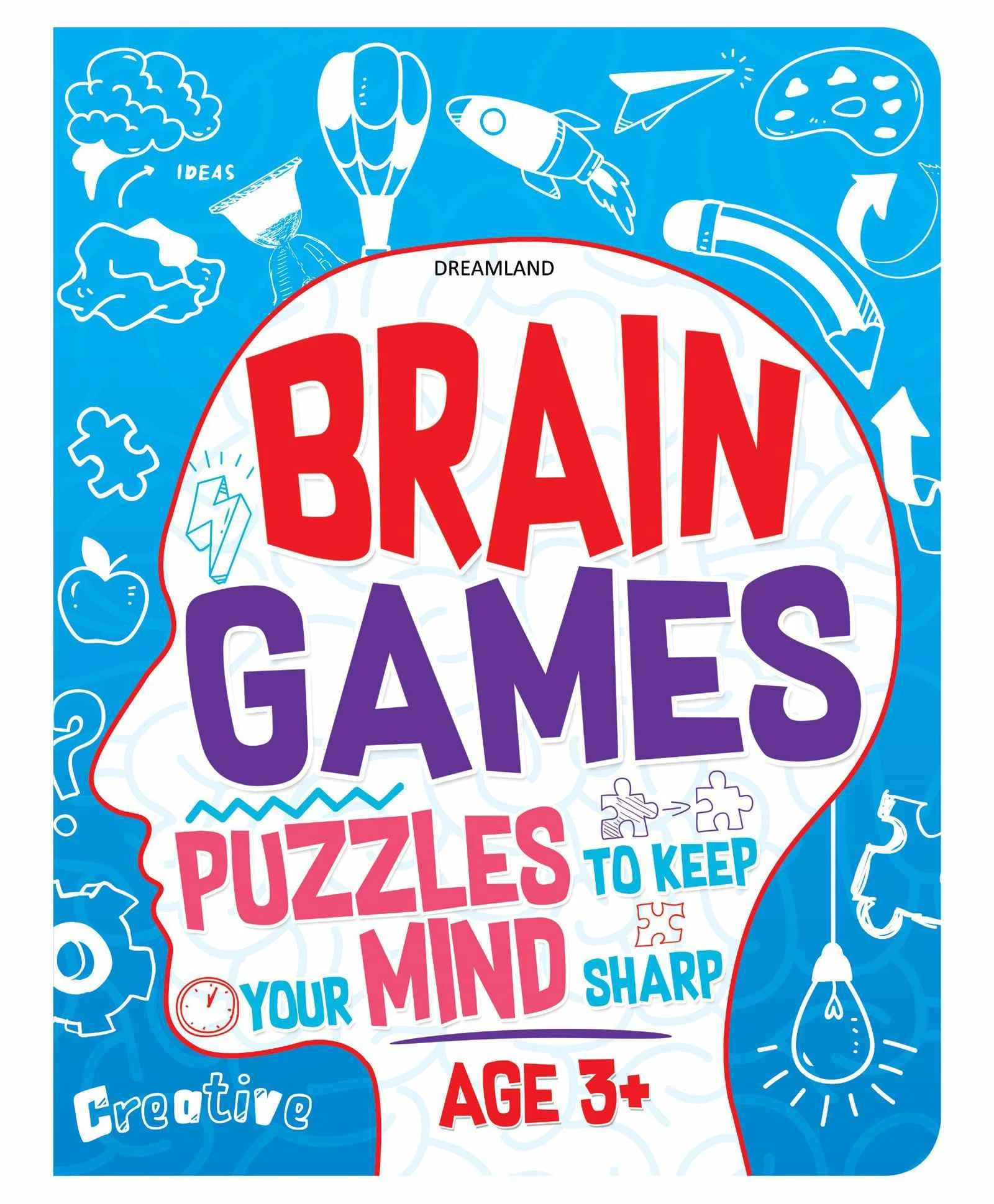 BRAIN GAMES - AGE 3+ DREAMLAND BOOKS