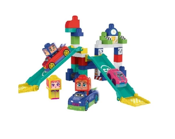 BLOCK MAXI 3 CITY CAR SET 40PCS