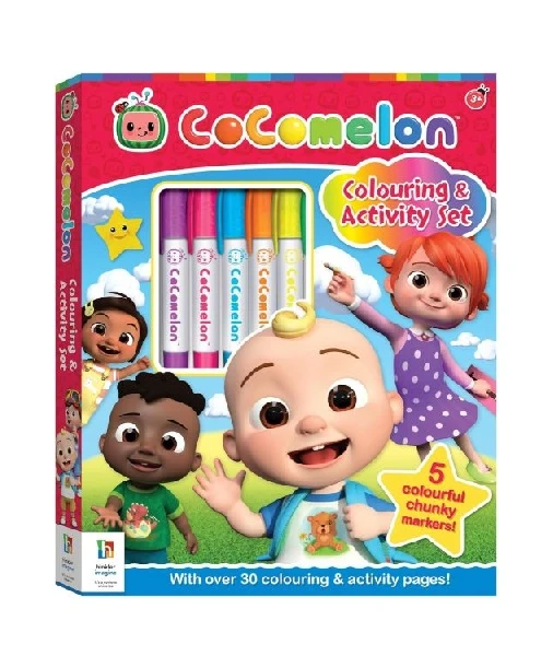 Hinkler - Cocomelon Kaleidoscope Colouring & Activity Kit