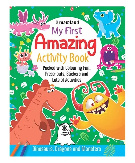MY FIRST AMAZING ACTIVITY BOOK DREAMLAND BOOKS