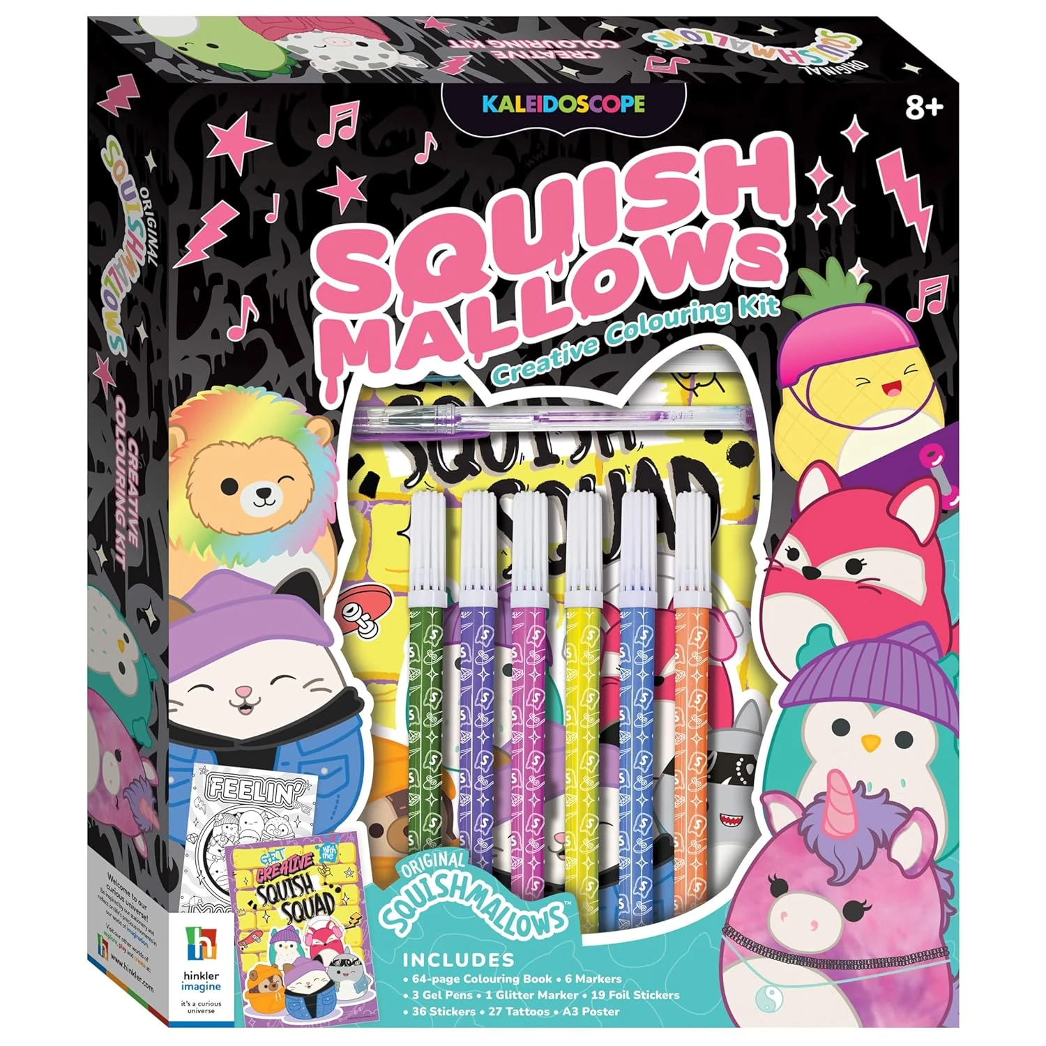 Squishmallows Creative Colouring Kit