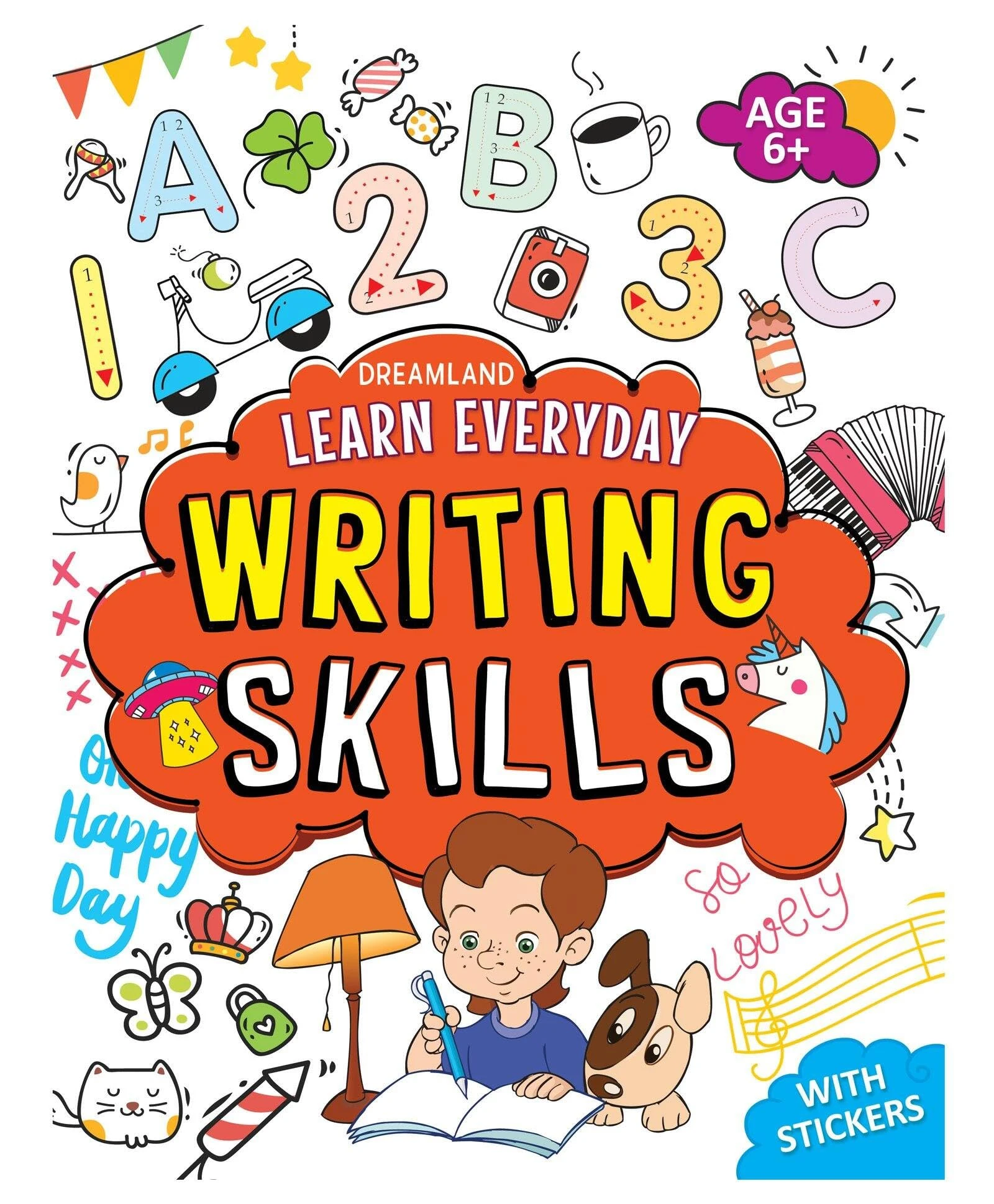 LEARN EVERYDAY 6+ - WRITING SKILLS DREAMLAND BOOKS
