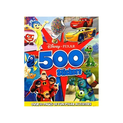 500 Colorful Disney Pixar Stickers Igloo