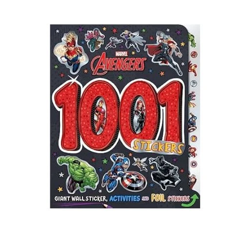 1001 Colorful Marvel Avengers Stickers Igloo