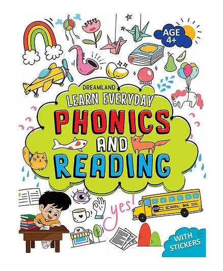 LEARN EVERYDAY 4+ - PHONICS & READING DREAMLAND BOOKS