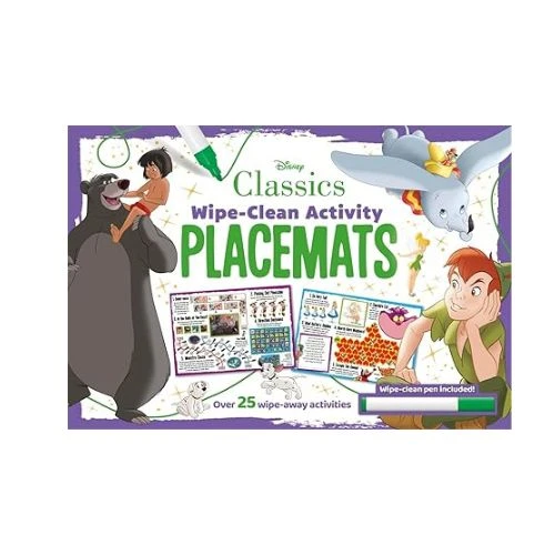 Disney Classics: Wipe-Clean Activity Placemats
