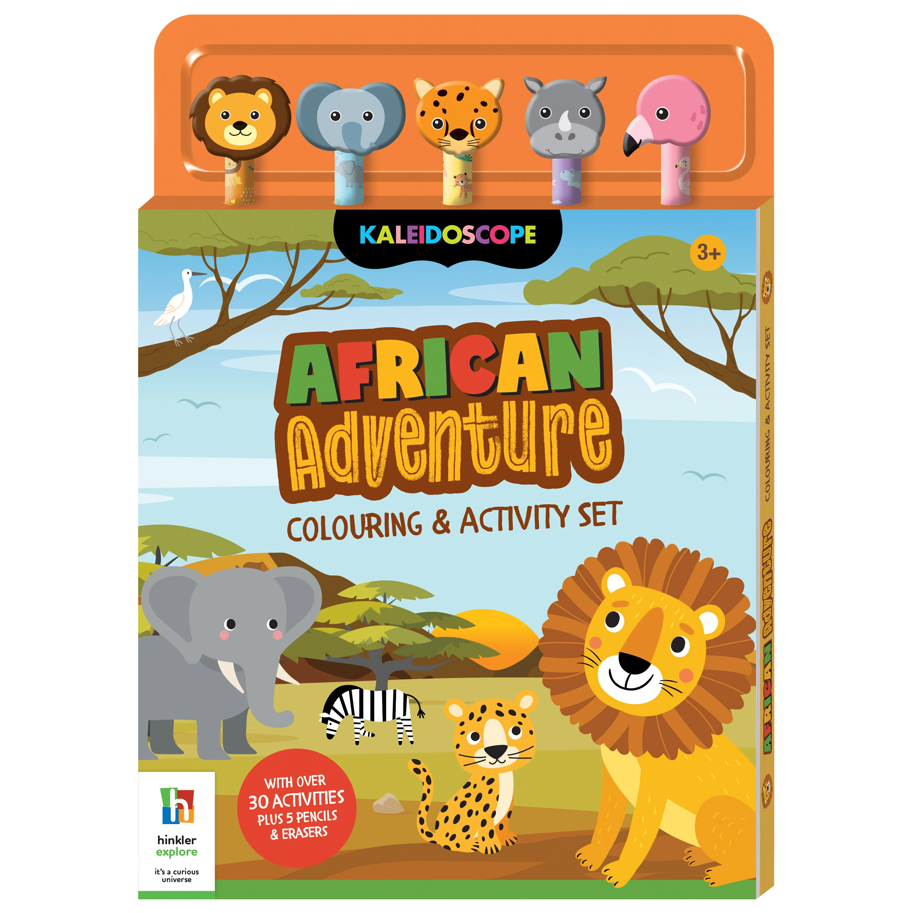 African Adventure Colouring & Activity Set