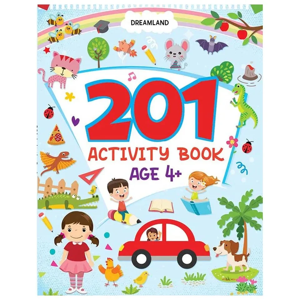 201 ACTIVITY BOOK - 4+ DREAMLAND BOOKS