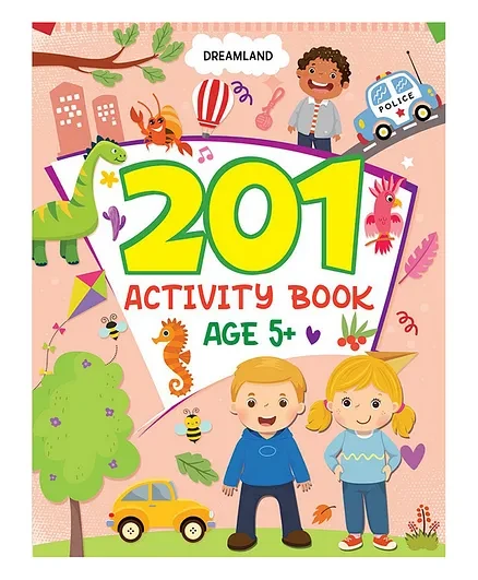 201 ACTIVITY BOOK - 5+ DREAMLAND BOOKS