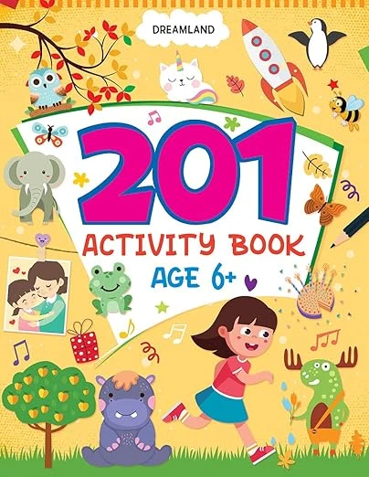 201 ACTIVITY BOOK - 6+ DREAMLAND BOOKS