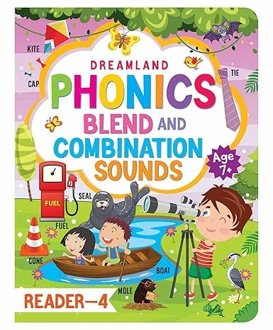 PHONICS READER - 4 DREAMLAND BOOKS