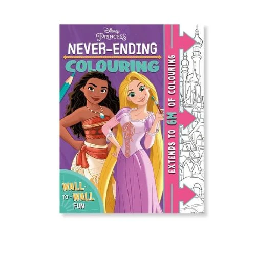 Disney Princess: Never-Ending Colouring