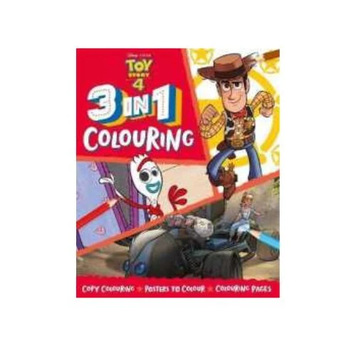 Disney Pixar Toy Story 4: 3-in-1 Colouring