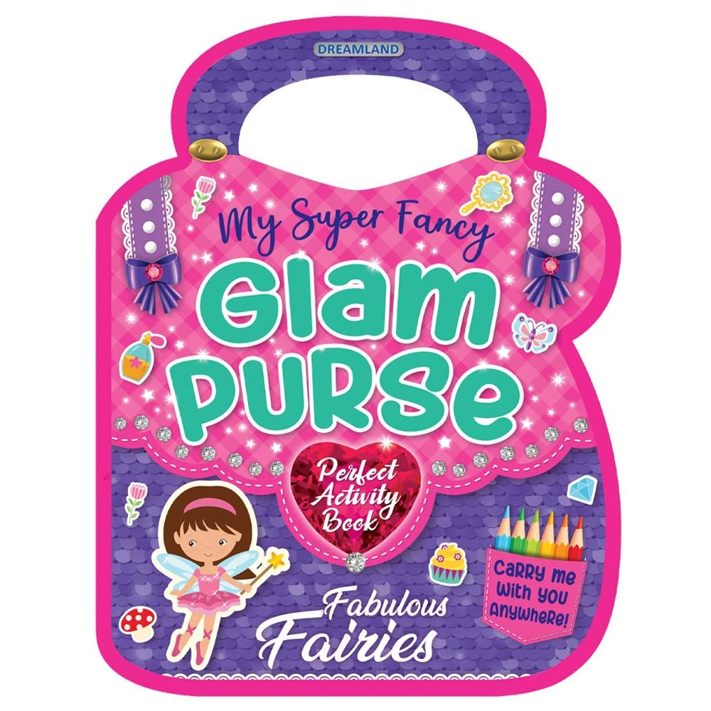 GLAM PURSE - FABULOUS FAIRIES DREAMLAND BOOKS