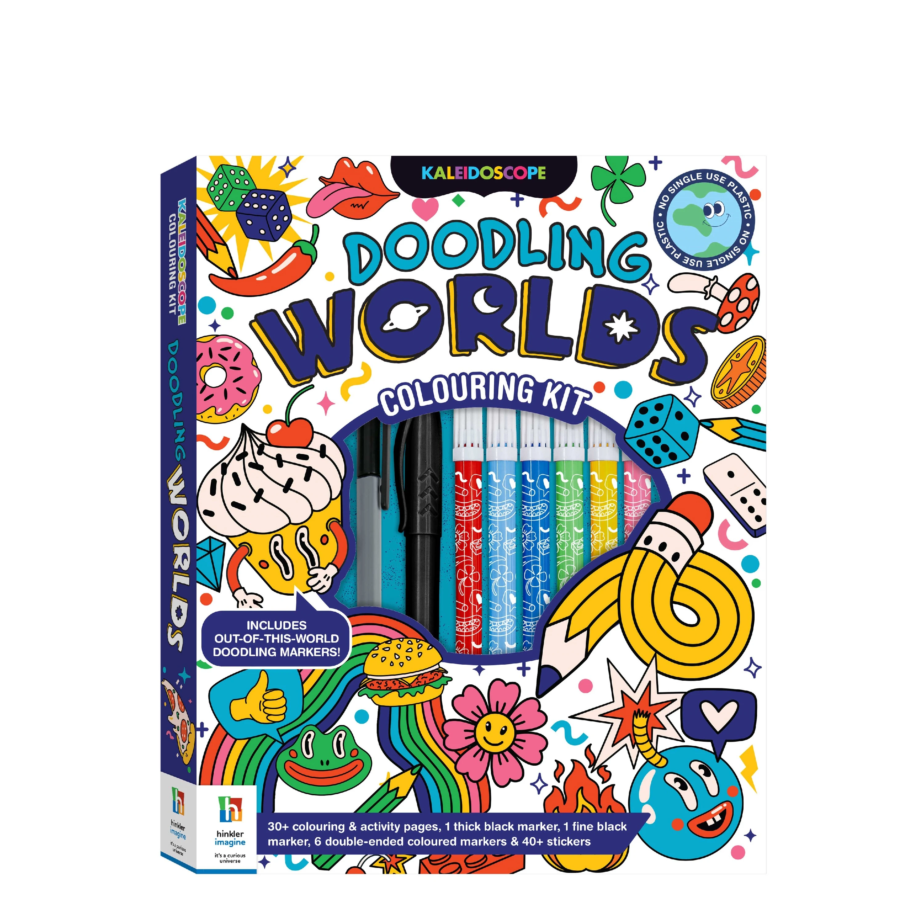 Kaleidoscope Colouring Doodling Worlds