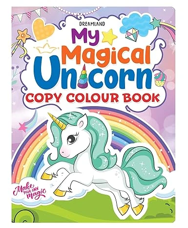 MY MAGICAL UNICORN COPY BOOK DREAMLAND BOOKS