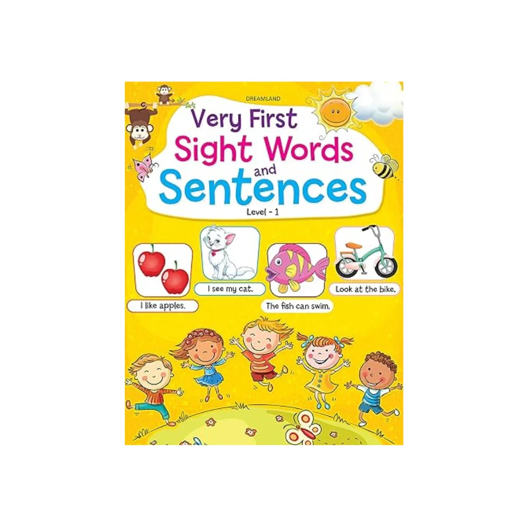 VERY FIRST SIGHT WORDS & SENTENCES LEVEL - 1 DREAMLAND BOOKS